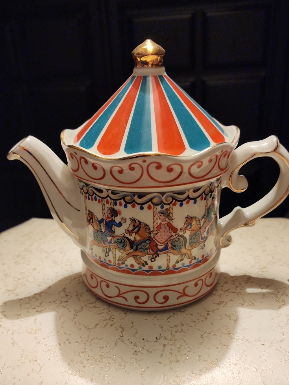 Sadler Carousel Teapot